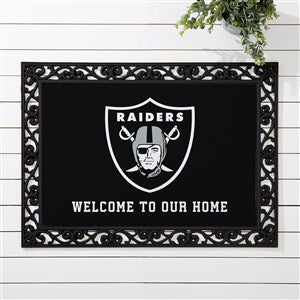 NFL Las Vegas Raiders Personalized Doormat - 18x27 - 33690