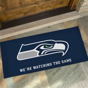 NFL Seattle Seahawks Personalized Oversized Doormat - 24x48 - 33703-O