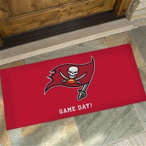 NFL Tampa Bay Buccaneers Personalized Oversized Doormat - 24x48 - 33704-O