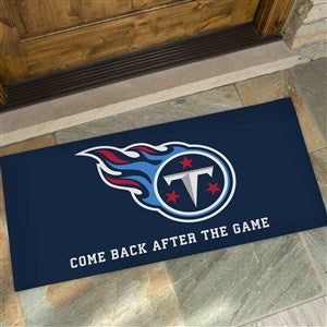 NFL Tennessee Titans Personalized Oversized Doormat - 24x48 - 33705-O