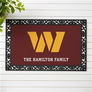 NFL Washington Commanders Personalized Doormat- 20x35 - 33706-M