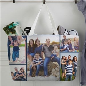 5 Photo Collage Personalized Tote Bag - 33731