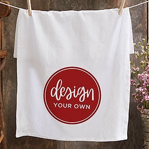 Design Your Own Personalized Flour Sack Towel - 33754