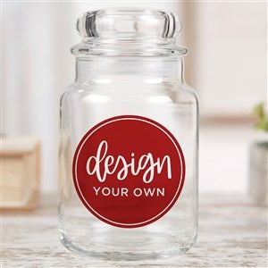 Design Your Own Personalized Treat Jar - 33756