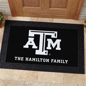 NCAA Texas A&M Aggies Personalized Doormat - 20x35 - 33768-M