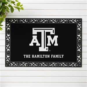 NCAA Texas A&M Aggies Personalized Doormat - 20x35 - 33768-M