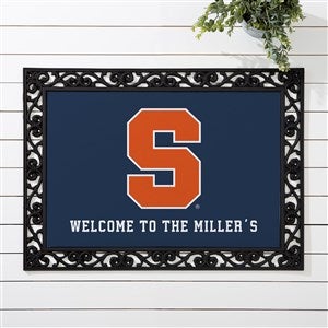 NCAA Syracuse Orange Personalized Doormat - 18x27 - 33770