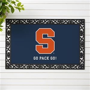 NCAA Syracuse Orange Personalized Doormat - 20x35 - 33770-M