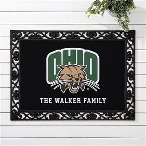 NCAA Ohio Bobcats Personalized Doormat - 18x27 - 33775