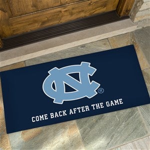 NCAA North Carolina Tar Heels Personalized Oversized Doormat - 24x48 - 33776-O