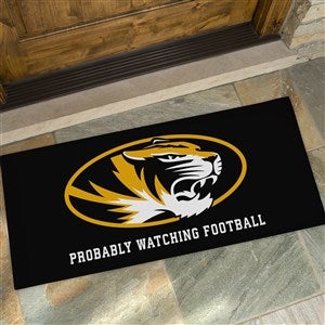 NCAA Missouri Tigers Personalized Oversized Doormat - 24x48 - 33780-O