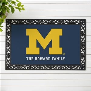 NCAA Michigan Wolverines Personalized Doormat - 20x35 - 33785-M