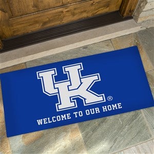 NCAA Kentucky Wildcats Personalized Oversized Doormat - 24x48 - 33786-O