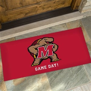 NCAA Maryland Terrapins Personalized Oversized Doormat - 24x48 - 33788-O