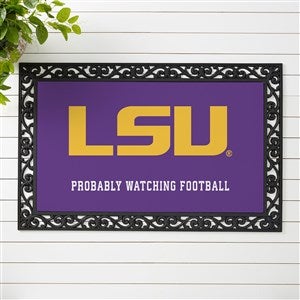 NCAA LSU Tigers Personalized Doormat - 20x35 - 33789-M