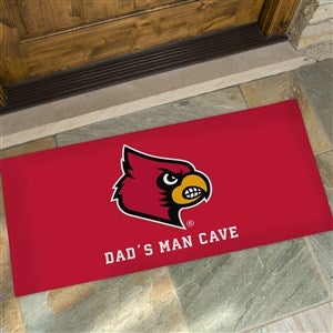 NCAA Louisville Cardinals Personalized Oversized Doormat - 24x48 - 33790-O