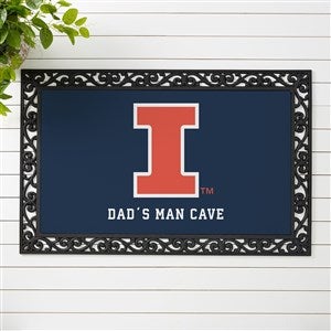 NCAA Illinois Fighting Illini Personalized Doormat - 20x35 - 33792-M