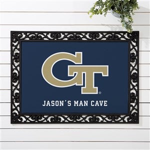 NCAA Georgia Tech Yellow Jackets Personalized Doormat - 18x27 - 33793