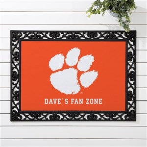 NCAA Clemson Tigers Personalized Doormat - 18x27 - 33805