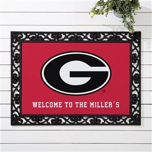 NCAA Georgia Bulldogs Personalized Doormat - 18x27 - 33806