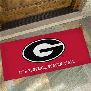 NCAA Georgia Bulldogs Personalized Oversized Doormat - 24x48 - 33806-O