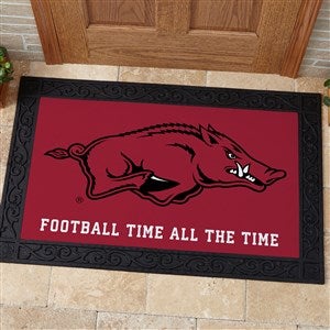 NCAA Arkansas Razorbacks Personalized Doormat - 18x27 - 33807
