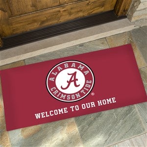 NCAA Alabama Crimson Tide Personalized Oversized Doormat - 24x48 - 33809-O