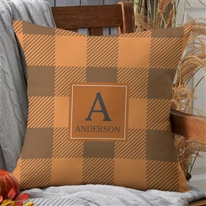 Spellbinding Stripes Personalized Outdoor Throw Pillow - 20x20 - 33869-L