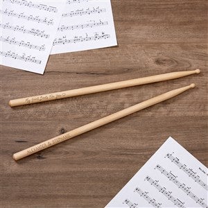 My Heart Beats For You Personalized Maple Drumsticks - 33880