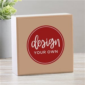 Design Your Own Personalized Shelf Block- Tan - 33908-T