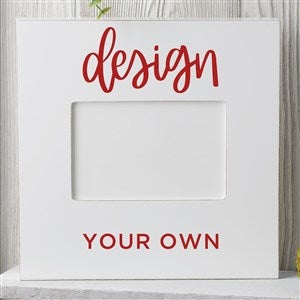 Design Your Own Personalized Box Picture Frame- White - 33910-W