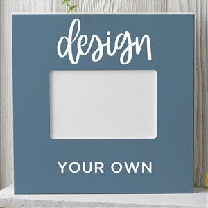 Design Your Own Personalized Box Picture Frame- Slate Blue - 33910-SB