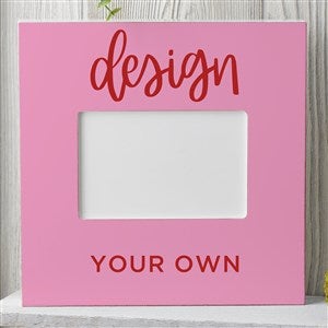 Design Your Own Personalized Box Picture Frame- Pastel Pink - 33910-PP