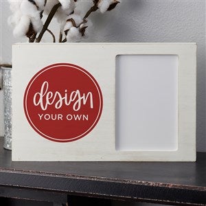 Design Your Own Personalized Whitewashed Off-Set Picture Frame - 33911