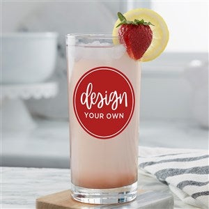 Design Your Own Personalized Tall 15 oz. Drinking Glass - 33916
