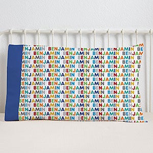 Vibrant Name For Him Personalized 20quot; x 40quot; King Pillowcase - 33918-K