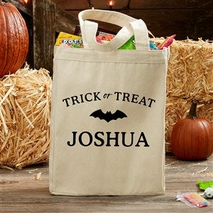 Spellbinding Halloween Personalized Canvas Tote Bag- 14 x 10 - 33952-S