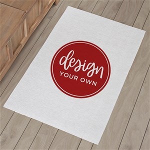 Design Your Own Personalized 2.5’ x 4’ Area Rug- White - 33964-W