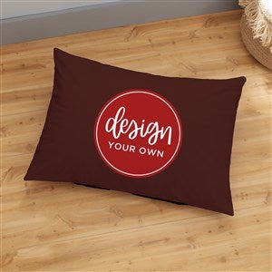 Design Your Own Personalized 22" x 30" Floor Pillow- Brown - 33969-BR