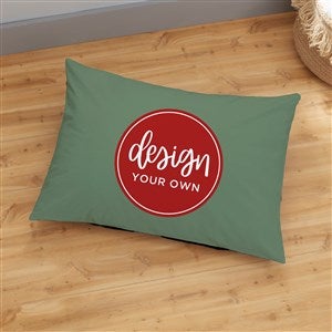 Design Your Own Personalized 22" x 30" Floor Pillow- Sage Green - 33969-SG