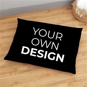 Design Your Own Personalized 30quot; x 40quot; Floor Pillow- Black - 33970-BL