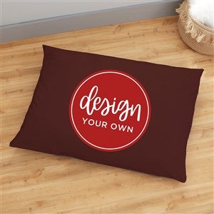 Design Your Own Personalized 30" x 40" Floor Pillow- Brown - 33970-BR