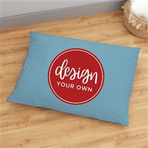 Design Your Own Personalized 30" x 40" Floor Pillow- Slate Blue - 33970-SB