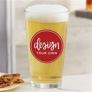 Design Your Own Personalized Pint Glass - 33980