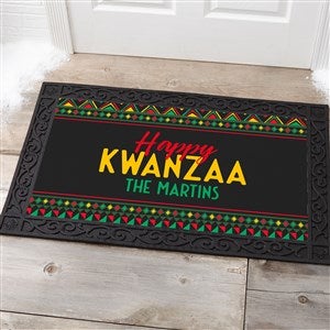 Kwanzaa Personalized Doormat- 20x35 - 33999-M