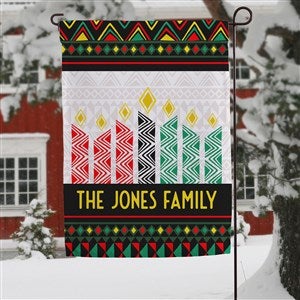 Kwanzaa Personalized Garden Flag - 34002