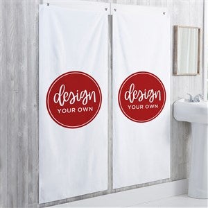 Design Your Own Personalized 30x60 Bath Towel- White - 34030-W