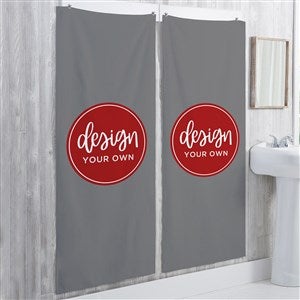 Design Your Own Personalized 30x60 Bath Towel- Grey - 34030-G