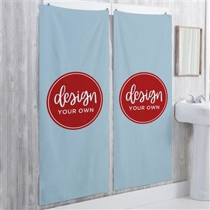 Design Your Own Personalized 30x60 Bath Towel- Slate Blue - 34030-SB