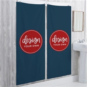 Design Your Own Personalized 30x60 Bath Towel- Navy Blue - 34030-NB